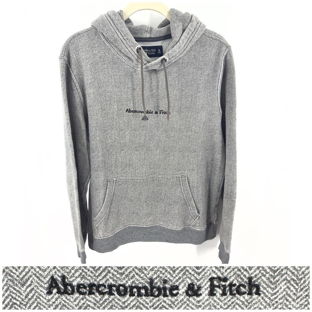 Abercrombie & Fitch Hoodie Womens Small Soft AF Fleece Lounge Y2K Casual Comfy